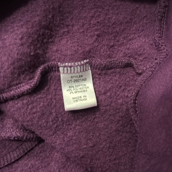 Women’s purple sweatshirt - Picture 4 of 5